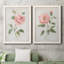 Grandiflora I - Ensemble de 2 peintures sur toile encadrées-1704402011-1704402015