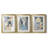 " A Soft Jeweled Geometric II " 3 - Pieces-1221883704-1222578866