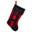 17.5" Buffalo Plaid Christmas Stockings