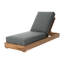 Chatsworth Outdoor Teak Chaise Lounge-924820429