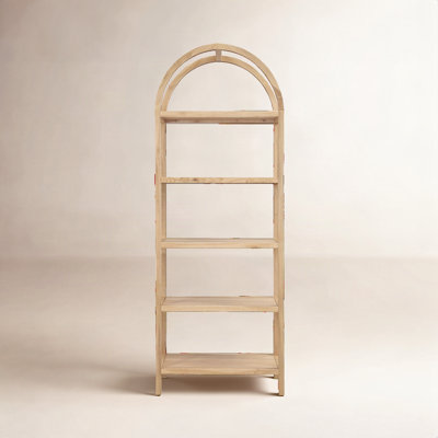 Mishra 30" Oak Bookcase