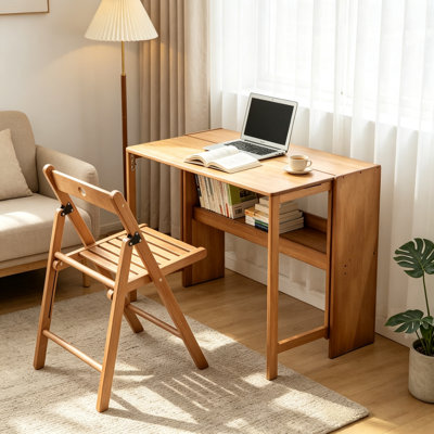 Bureau pliant peu encombrant pour le bureau personnel, le bureau et les petits espaces