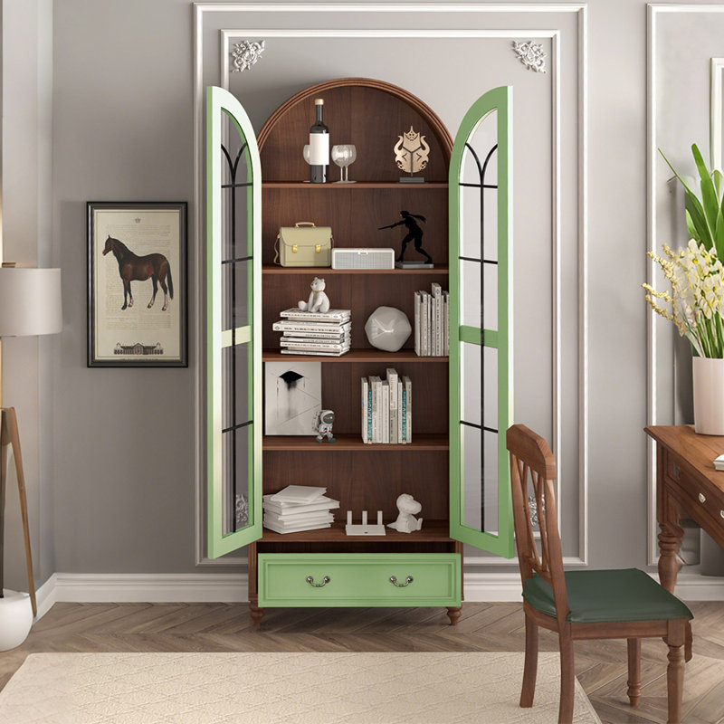 Ginine, (5 Shelves) 82.68"H x 39.37"W x 15.75"D