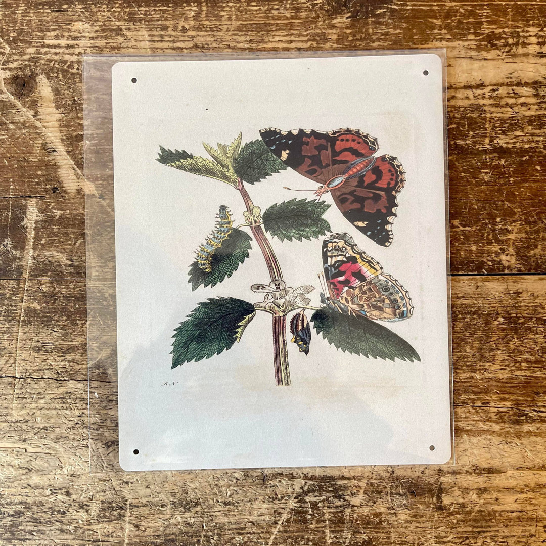 Handmade Trees And Nature Wall Decor on Metal
