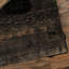 Table d'appoint carrée industrielle brune pour la vie principale, avec accessoires de tiroir, tablette ouverte et roulante, installation rapide et simple, lampes supérieures spacieuses, décor, fonctionnelle
