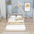 Twin Platform Bed-285889005