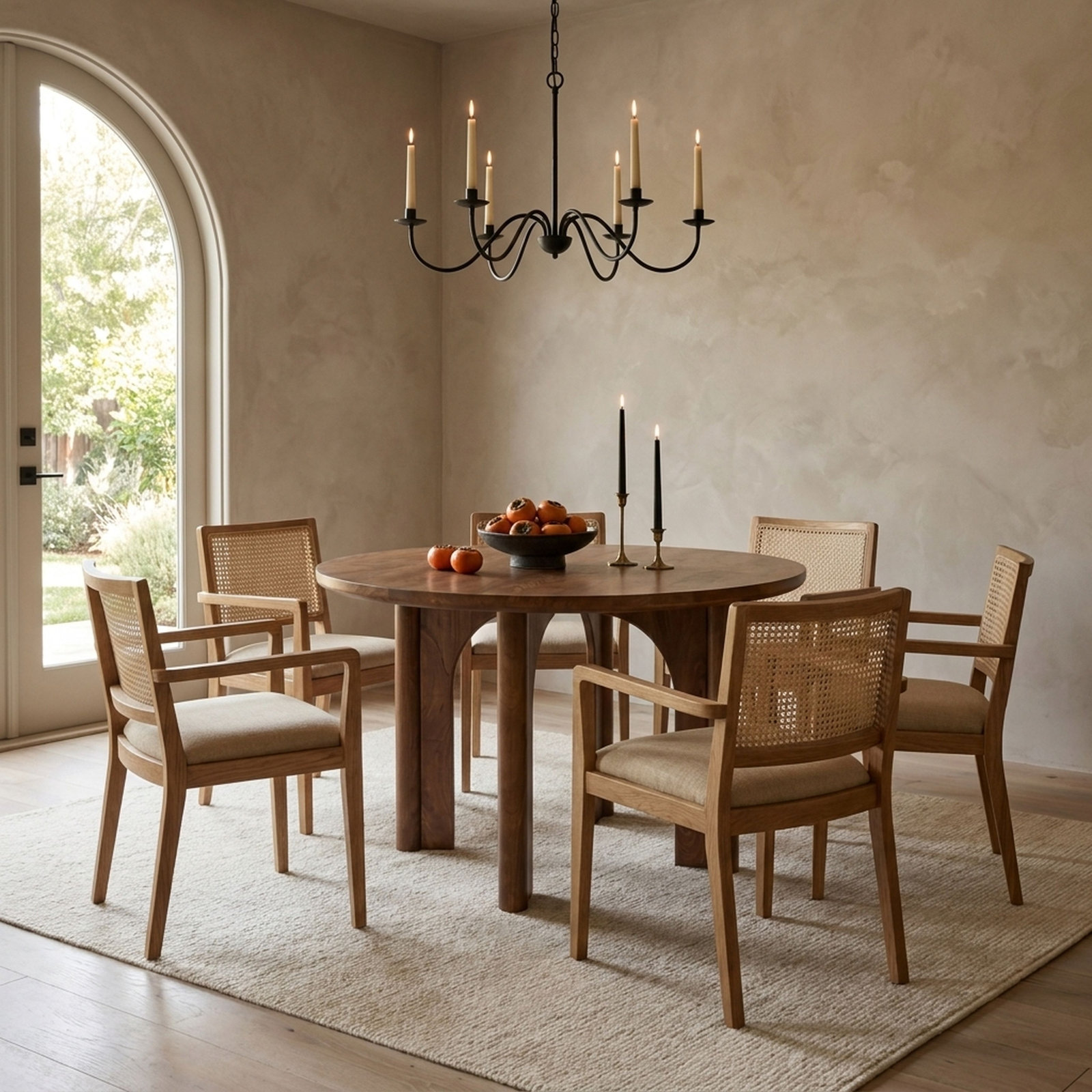 Trina 47" Mango Dining Table