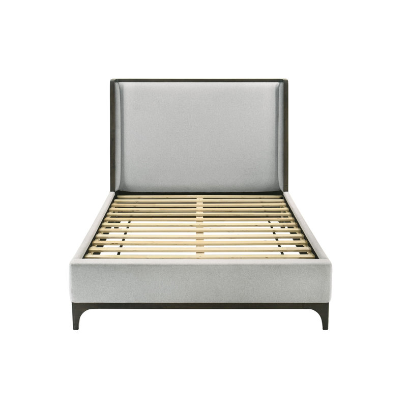 Kloss Upholstered Wingback Platform Bed, King