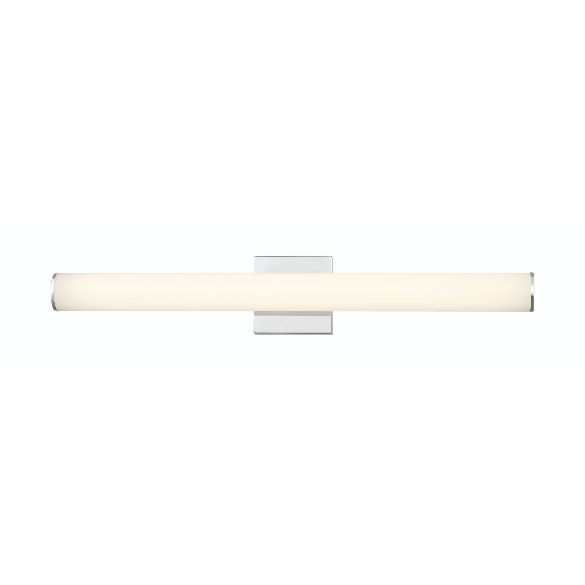 Stepridge Round 27W Vanity Light, 2.5'' H x 30'' W x 2.5'' D, Chrome