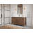 Atlanta Teak 60'' Single Bathroom Vanity with Quartz Top