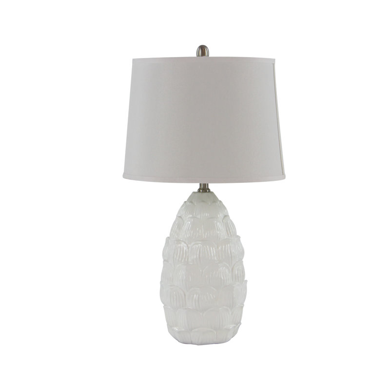 Shutt 28" Table Lamp Set, White