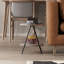 Ritzman Compact Side Table Round Top with Metal Legs-12031737