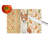 Red and White Basenji Heirloom Fall Glass Cutting Board