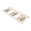 Rouleaux de mur de toile abstraits floraux