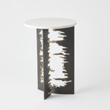 Cut Out Table-Bronze