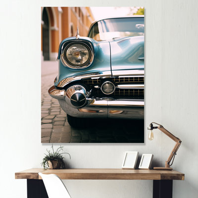 Vintage Cuban Car Photography I - Car Old American Wall Art