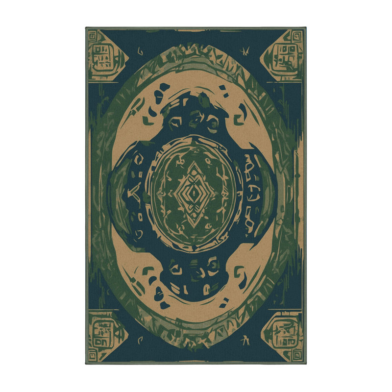Eternal Hero Rug, Rectangle 4' x 6'