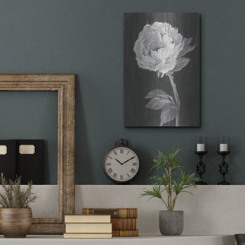 «Flowers 2» par Ethan Harper, art mural en métal, H 16 po x l 12 po