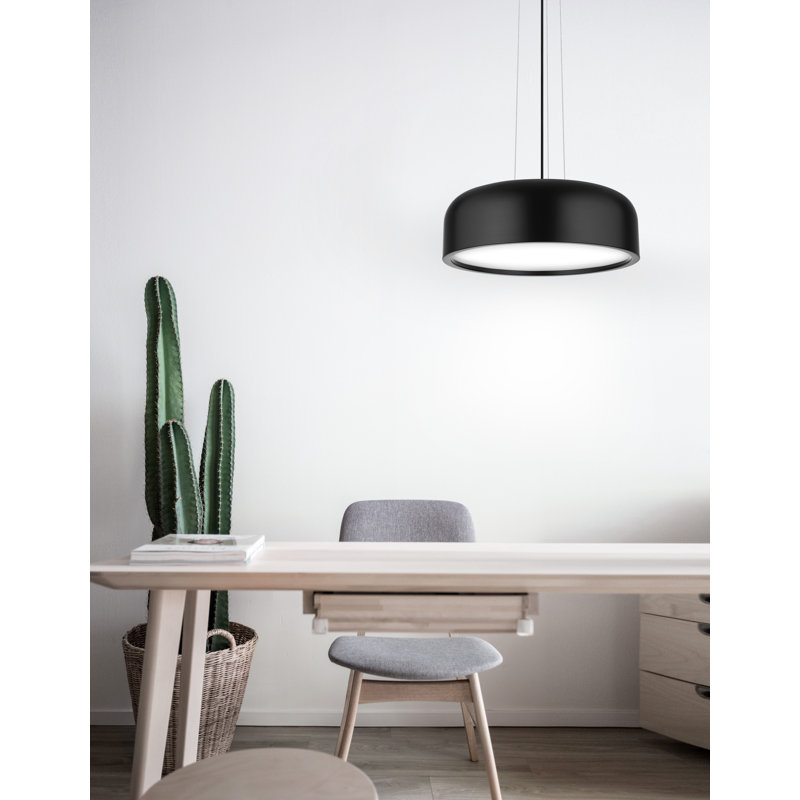 Perleto 2 - Light Dome Pendant, Black Matt