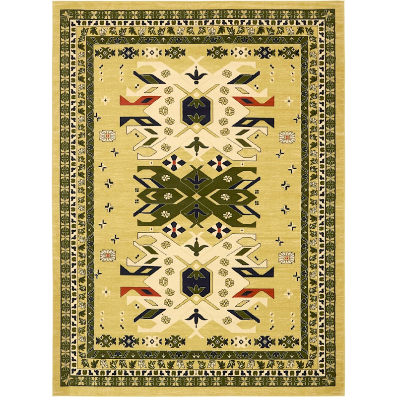 Adonnis Southwestern Indoor Rug, Rectangle 5' x 8'