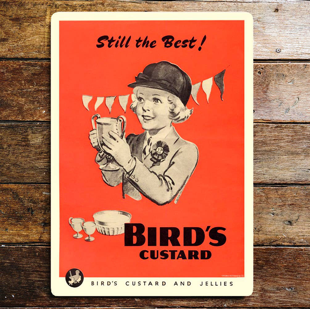 Birds Custard Still The Best Retro Wall Décor