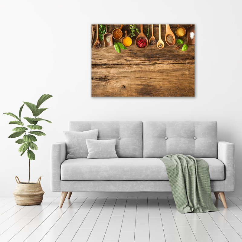 Spices Of Wood - Wrapped Canvas Print