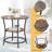 Harunobu 21.5'' W Metal Nightstand-1335145609