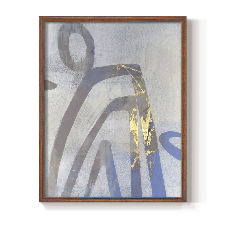 Toile encadrée de qualité supérieure Linx II - prête à être accrochée, Cadre de photo unique, Brun, H 14 po x l 11 po