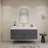 59" Wall-Mounted Single Bathroom Vanity Set-70381289