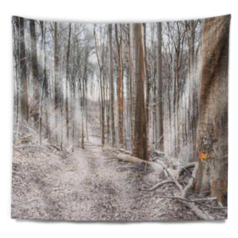 Tapisserie «Dense Forest in the Winter», H 50 po x l 60 po