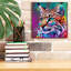 «Bobcat» par Dean Russo, art mural sur toile-1368240117