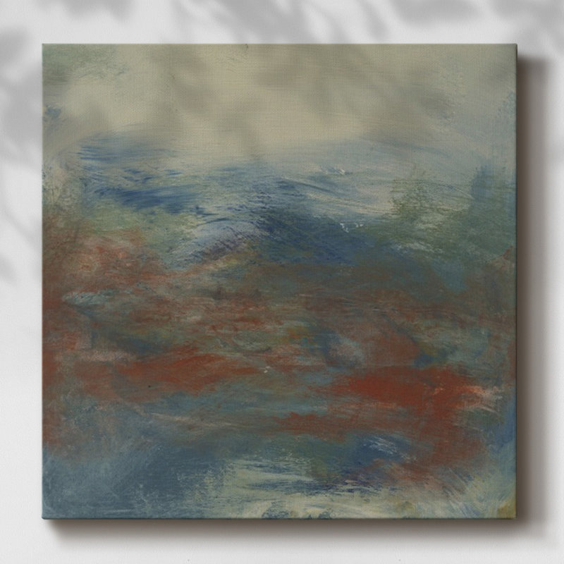 Toile tendue Haze II-Gallery, H 24 po x l 24 po x P 1,5 po