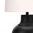 Table Lamp - 26"H, Black Metal Frame