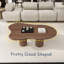 Table basse 47,24 po Mid Century