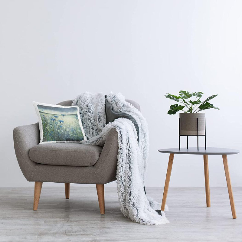 Housse et insert de coussin décoratif en polyester