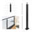 36" Level Drilled Cable Railing Post For Deck Railing-matte Black