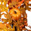 Couronne d'automne avec citrouilles et baies de 22 po non éclairées