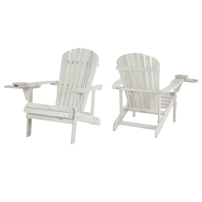 Chaise Adirondack en bois massif Colyn