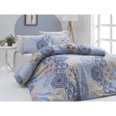 Geometric Shapes Duvet Cover Set with Pillowcases