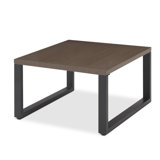 Nazime Square Iron Outdoor Coffee Table