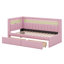 Lit de jour en L avec ports USB et 2 tiroirs de rangement-112319717-112319719