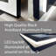 Metal Flat Wall Mirror
