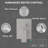 6 Body Jet Shower Systems With 11.8"Rain Shower And High Pressure Handheld, Rough In-Valve-94341540