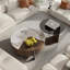 Table basse ronde en pierre micro-cristalline-106954858-106954860