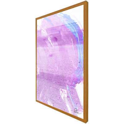 Pink Pony Ride - Single Picture Frame Painting