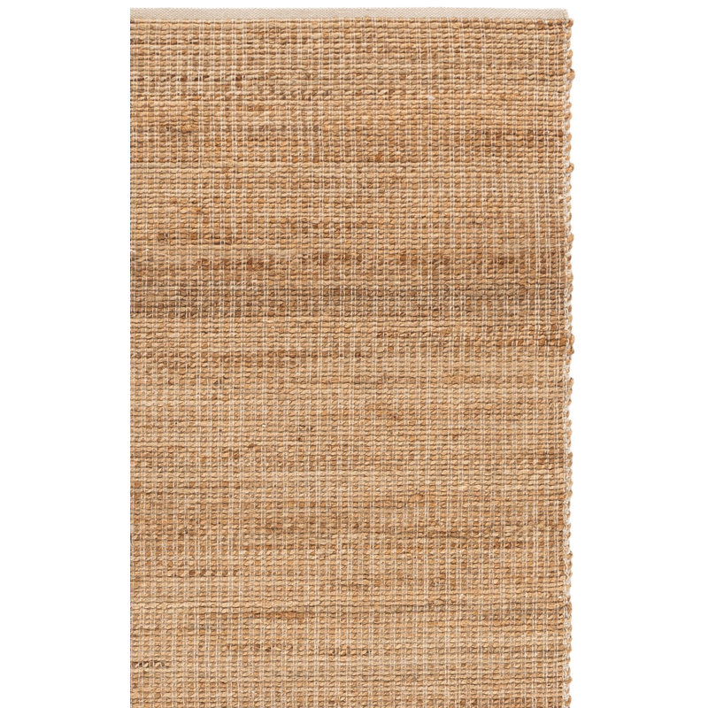 Tapis en jute naturel / coton, Rectangle 4 pi 0 po x 6 pi 0 po