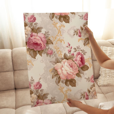 Impression florale sans cadre