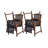 Anautica 8 - Person Eucalyptus Solid Wood Patio Dining Set Rectangular Table-1412807853