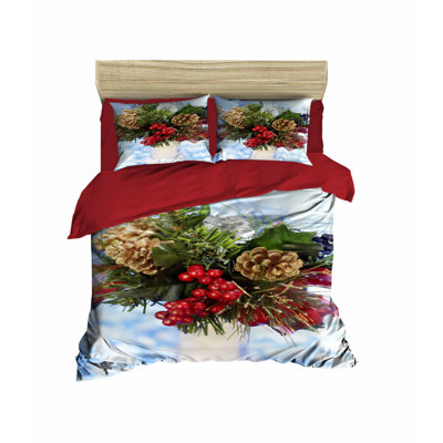 Larue Floral Duvet Cover Set with Pillowcases Included