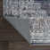 Regis Bohemian Medallion Machine-Washable Purple/Cream Rug